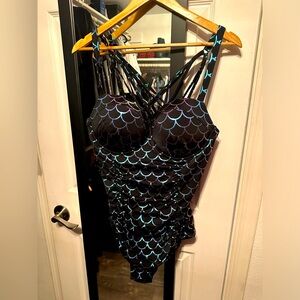 Torrid Mermaid Scale Swimsuit